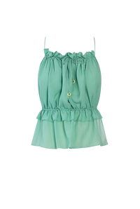 OCEAN STRING SILK TOP
